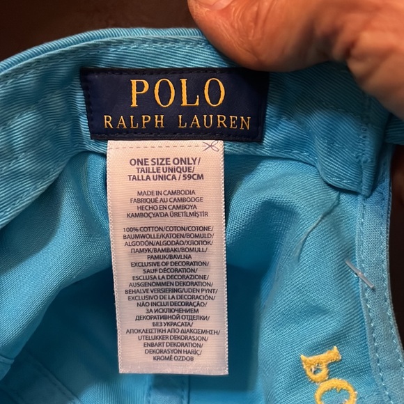 Ralph Lauren woman hat . Blue Used in good condition - Picture 10 of 12